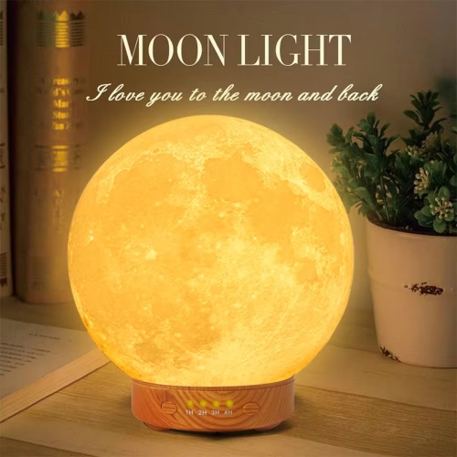 Popular Design New Design 3D Moonlight Diffuser Manufacturer Cool Mist Perfume Diffuser Smart Appliance