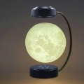 Lampe De Chevet Suspended Moon Lamp Floating Lamp Rotating Moon Lamp on Desk Magnetic 3d Printed LED Moon Lamp