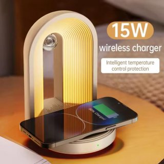 Trending Magnetic Wireless Charger: 3 IN 1 A Touch Switch Versatile Combination of Light, Music, and Charging