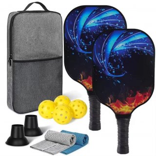 Hot-Selling Carbon Fiber Pickleball Paddle with Ice Towel Kit - Ideal for Outdoor Sports