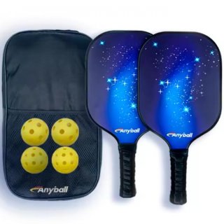 Hot Sale Graphite & Carbon Fiber Pickleball Paddle Set