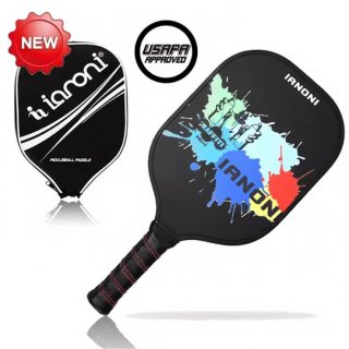 Custom Full Carbon Fiber Pickleball Paddle Set - USAPA Approved, Lightweight with PE/Aluminum Core & Colorful Design