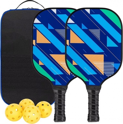 USAPA Certified Carbon Pickleball Paddle Set with Graphite Core