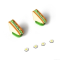 Sandwich Fins and Fried Egg Eyes for Sharkicks Pro