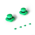 Green Hat Fins and Eyes for Sharkicks Pro