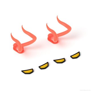 Demon Fins and Eyes for Sharkicks Pro