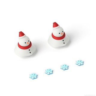 Snowman Fins and Eyes for Sharkicks Pro